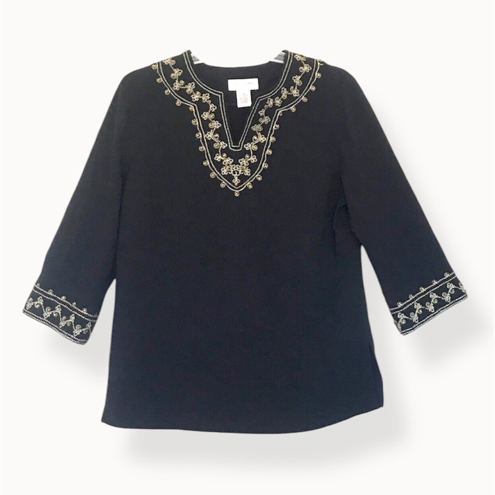 Draper’s & Damon’s Petite Boho-Style Tunic